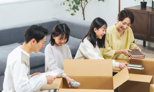 家族引越し