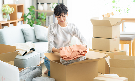 梱包資材は全て無料